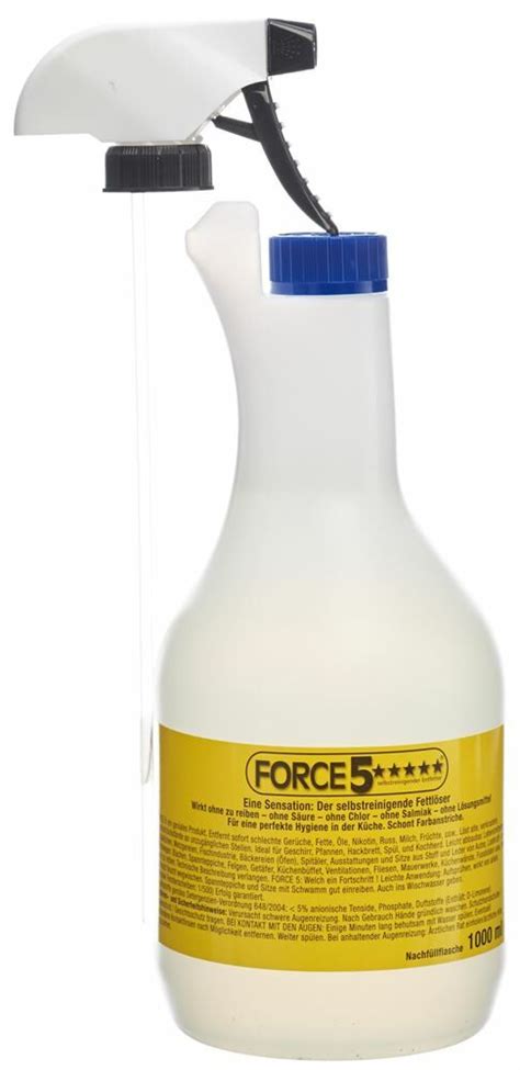 Force 5 Dégraisant Autonettoyant Vapo 1000 Ml à Petit Prix Sun Store