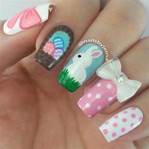32 Cute Nail Art Designs For Easter