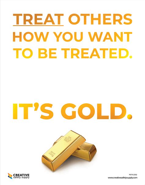 Golden Rule Treat Others How You Want To Be Treated Poster