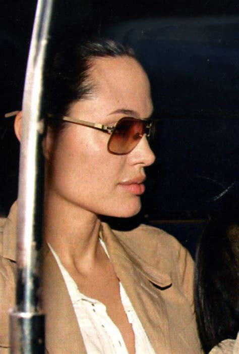 Angelina Jolie Wearing Mykita Rolf Sunglasses