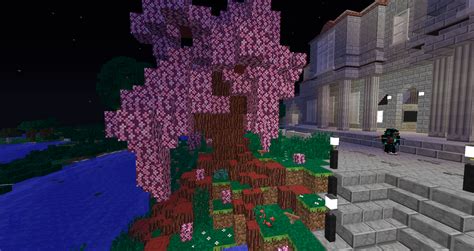 Minecraft Giant Cherry Blossom Tree