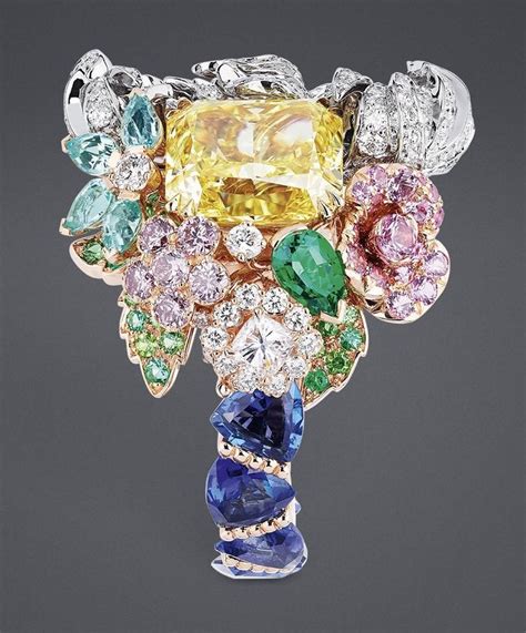 Explore yellow diamonds and the interesting facts about these incredibly brilliant stones. DIOR. "Yellow Diamond Grand Canal" ring in pink, white and ...