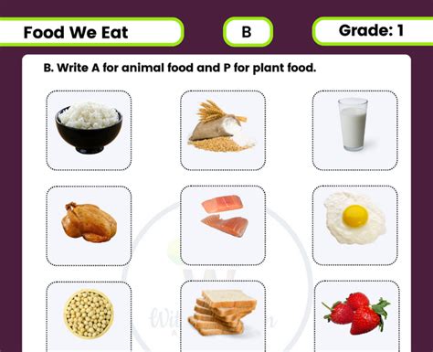 Top 111 Animals And The Food They Eat Worksheet