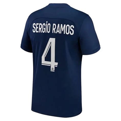 Paris Saint Germain Psg Sergio Ramos 4 Nogometni Dresi Domači 2022 23