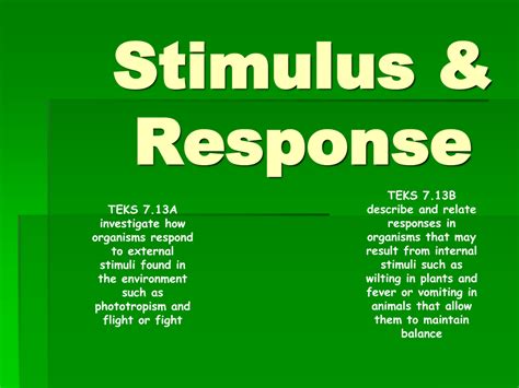 That means the plant the grow on the ground do not get very much ___ and cannot make very much ____. Stimulus