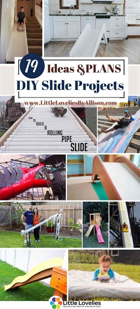 19 Diy Slide Projects How To Build A Play Slide Diy Slides