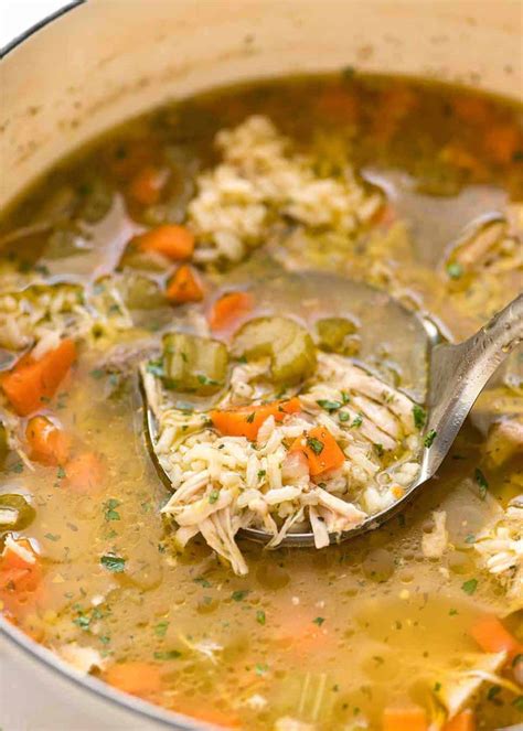 Chicken And Rice Soup Recipetineats
