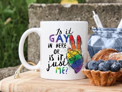Gay Pride Mug Gay Pride Ts Gay T Coming Out T Etsy France
