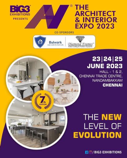 Live Chennai Big3 Exhibitions Presents The Architect And Interior Expo