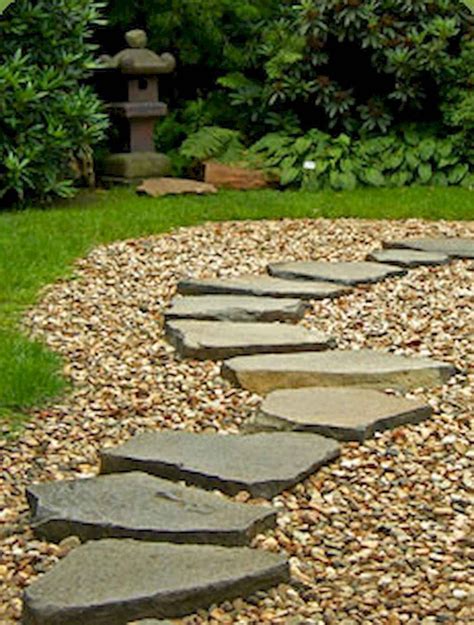 Top Stepping Stones Pathway Remodel Ideas Rock Garden Design My Xxx Hot Girl