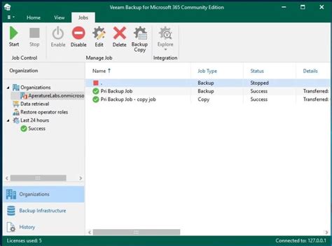 Self Service And Backup Copy In New Veeam Backup For Microsoft 365 V6