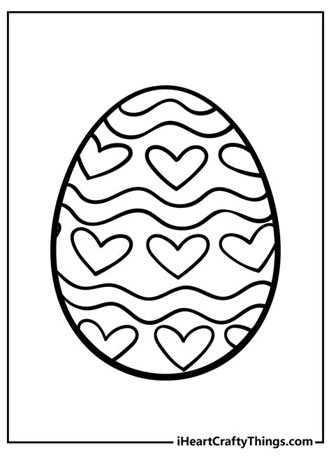 Free Coloring Pages Of Easter Eggs