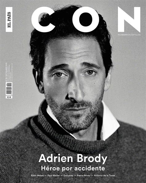 Adrien Brody Para Icon El País Magazine Septiembre 2018