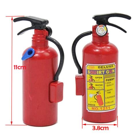 Joke Creative Toy Mini Fire Extinguisher Style Squirt Water Gun Toy Wgb Xh Ebay