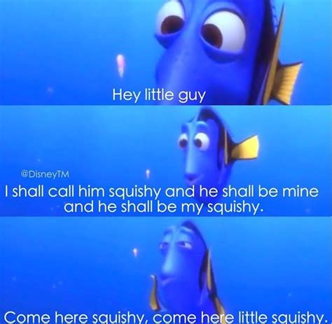I Shall Call Him Squishy And He Shall Be My Squishy Finding Nemo