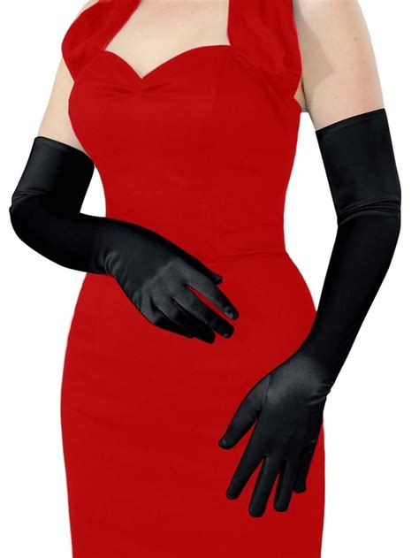 Opera Gloves Black From Vivien Of Holloway