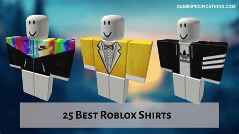 25 Roblox Shirts To Look Awesome In Roblox 2024 Game Specifications