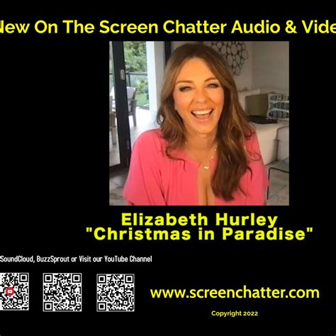Elizabeth Hurley Christmas In Paradise The Screen Chatter Audio
