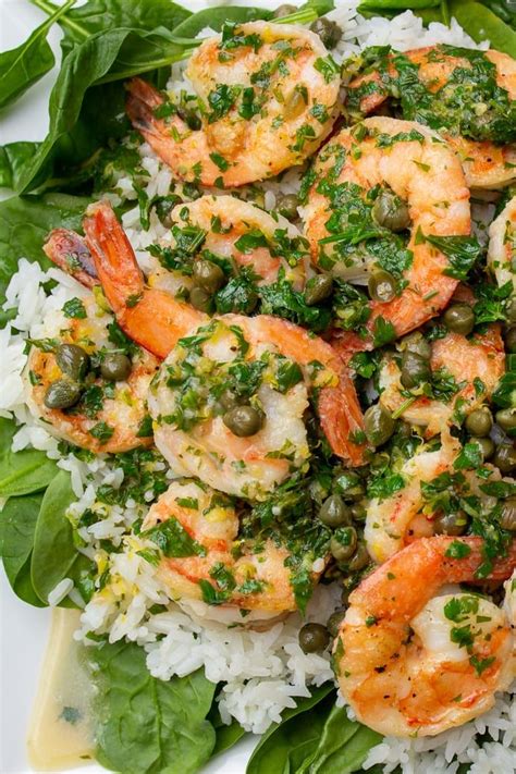Lemony Garlicky Buttery Shrimp Piccata Is On The Table In 20 Minutes