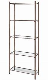 Pictures of Glass And Metal Corner Shelves
