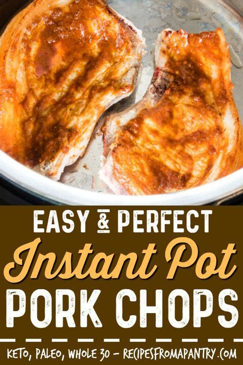 But there are easy instant pot pork chops recipes that will give you the results you seek in less time and with less skill required. YUM! You are going to LOVE this easy Instant Pot Pork ...