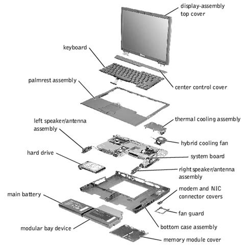 dell laptop parts diagram wire diagram source information