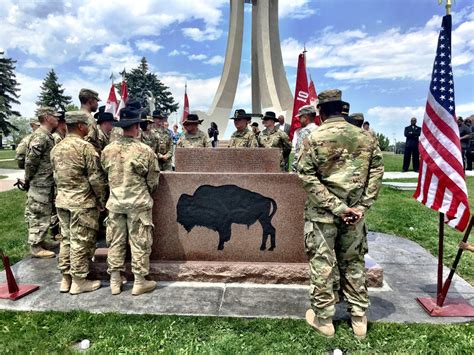 Dvids Images 4 10 Cav Honors Buffalo Soldier Heritage At Memorial