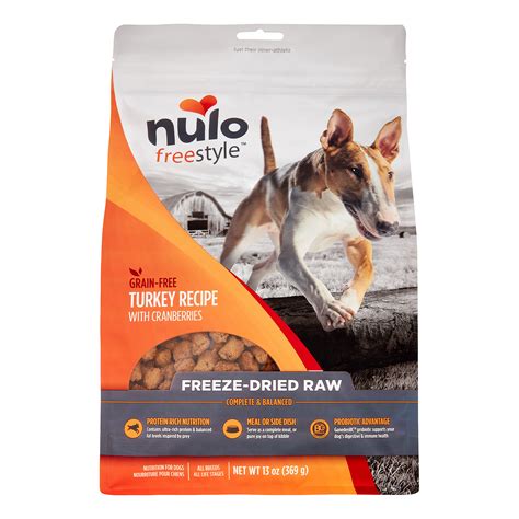 Maybe you would like to learn more about one of these? Nulo FreeStyle Grain-Free Turkey Freeze-Dried Dog Food, 13 ...