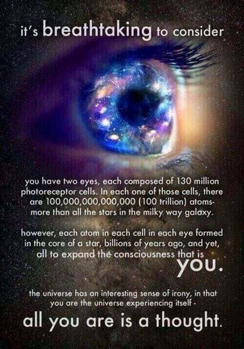 You are the universe expressing itself as a human for a little while. you are the universe experiencing itself. | Yoga: Honor ...