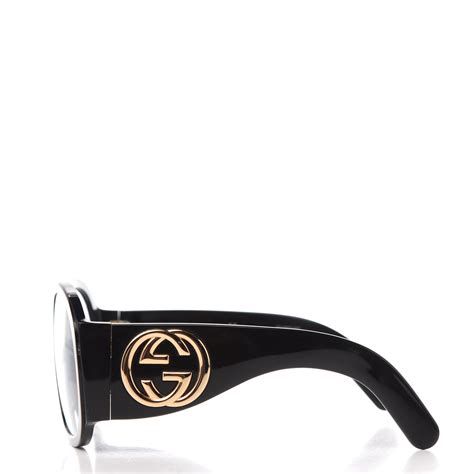 gucci oversized aviator sunglasses gg0152s black 582329
