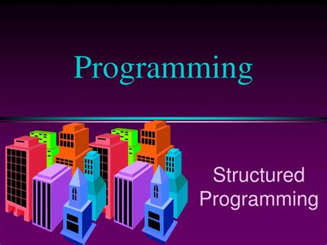 Ppt Programming Powerpoint Presentation Free Download Id6312606
