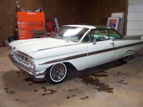 1959 Chevy Impala 2 Door Hardtop Project Car For Sale