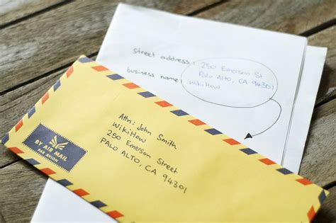 How To Address Envelopes With Attn With Sample Envelope