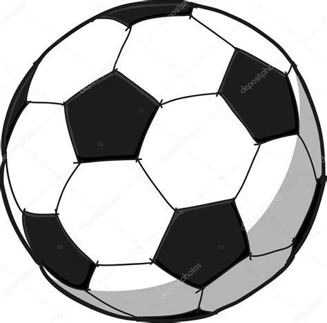 Soccer Ball Cartoon Drawing Hand Writing Soccer Ball Football