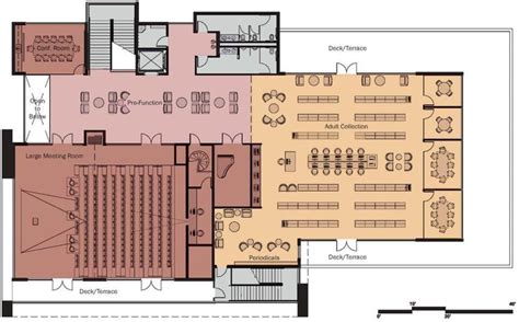 03second Floor Plan Public Library Architecture Public Library