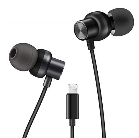 With the lightning connection of the palovue earbuds, you do not need an adaptor to enjoy the pure and clean audio from this earbud. Best Headphones with Lightning Connector for iPhone and ...