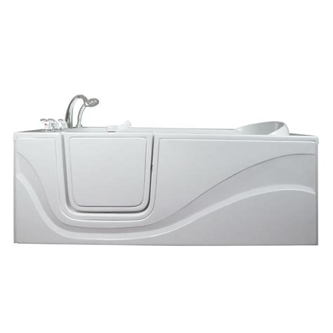 Low everyday prices on top brand walk in bath tubs and handicap showers. Ella Lay Down 5 ft. x 30 in. Walk-In Air Massage Bathtub ...