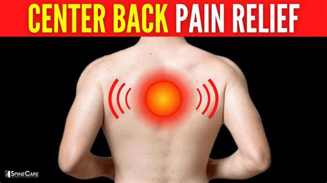 How To Fix Center Of Back Pain In 30 Seconds Youtube