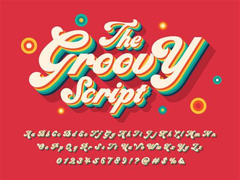 If you have any gorgeous fonts for us, log in and. Groovy Font Stock Illustration - Download Image Now - iStock
