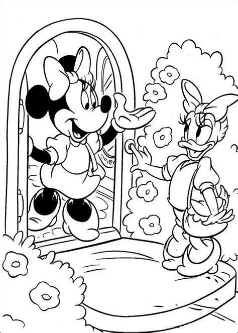 Coloring pages coloring pages donaldk sheets baby minnie. Minnie Mouse And Daisy Coloring Pages at GetDrawings ...