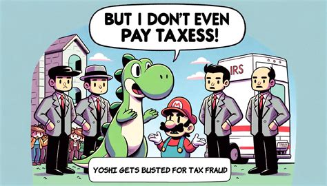yoshi commits tax fraud r dalle2