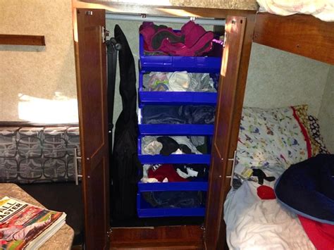 fantastic storage ideas for rv closets rv obsession