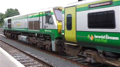 Irish Rail Mark 4 Intercity Train 201 Class Locomotive Kildare