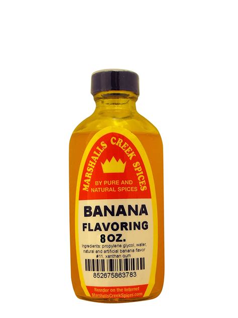 Banana Flavoring Single Spices And Herbs Grocery