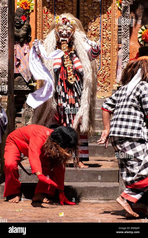 Barong And Kris Dance Traditional Balinese Dance Ubud Bali Island