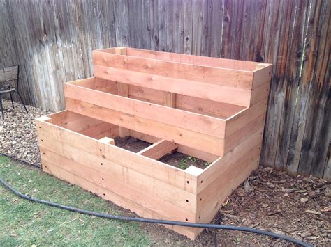 How To Build A Tiered Raised Bed