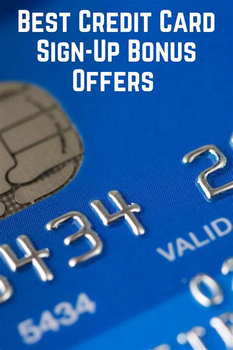 Best Credit Card Bonus Offers Best Credit Cards With A High Sign Up