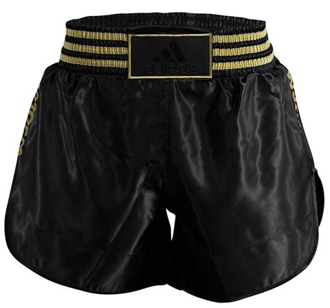 Adidas Thai Boxing Shorts Blackgold Fight Outlet