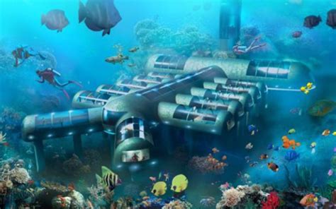 Planet Ocean Worlds First Entirely Underwater Hotel Extravaganzi