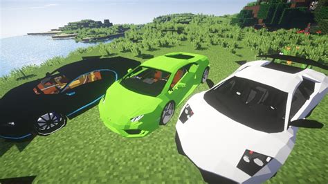 Nuevos Autos Super Realistas En Minecraft Ferrari Lamborghini Y Mas